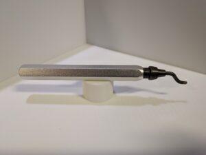 metal handled deburring tool
